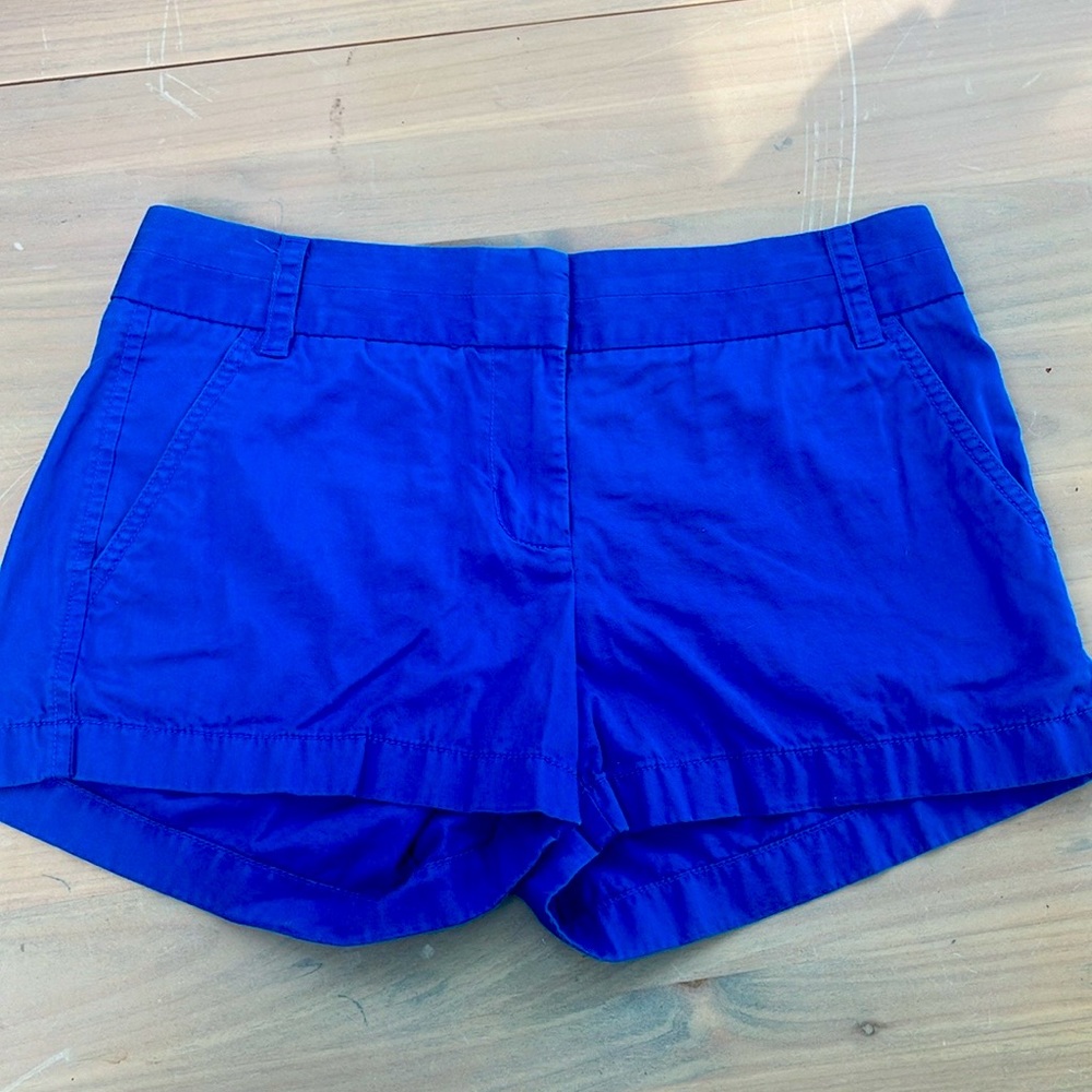 JCrew Broken In Chino Short Blue size 2